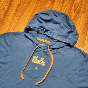 Nike Air Jordan UCLA Bruins Hoodie‎ Adult Small Blue On Field Apparel Football